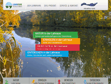 Tablet Screenshot of lahnpark-mittelhessen.de